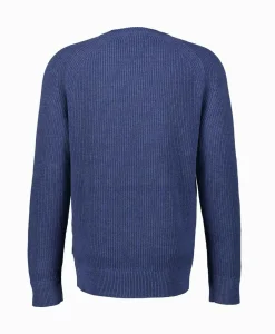 Nn07 Pullover Jacobo Licht Blauw
