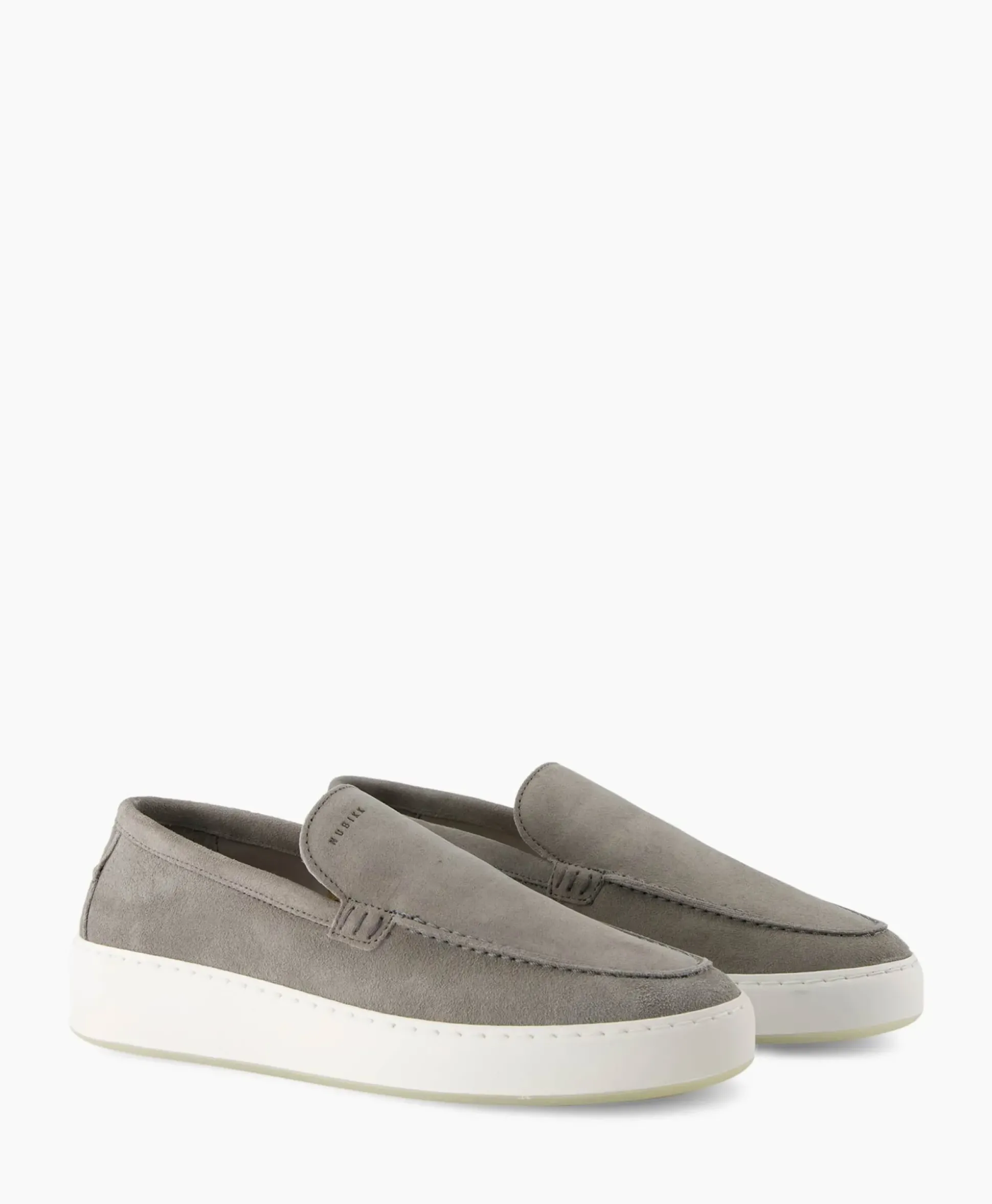 Nubikk Loafer Jiro Mio Licht Grijs