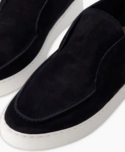 Nubikk Loafer Jiro Suo Donker Blauw