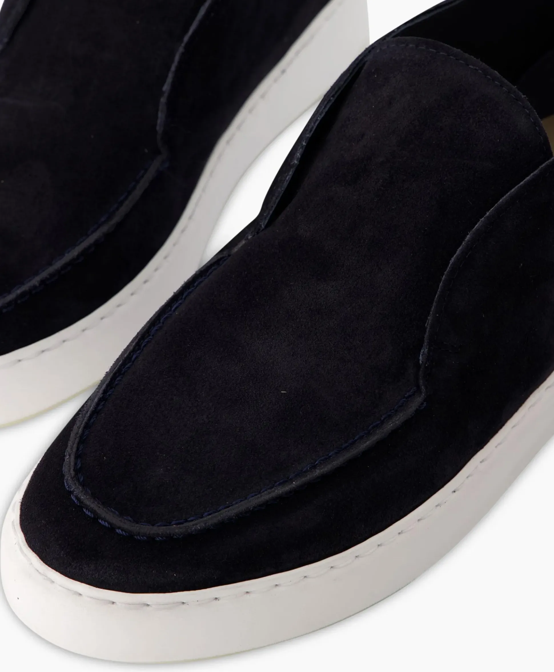 Nubikk Loafer Jiro Suo Donker Blauw