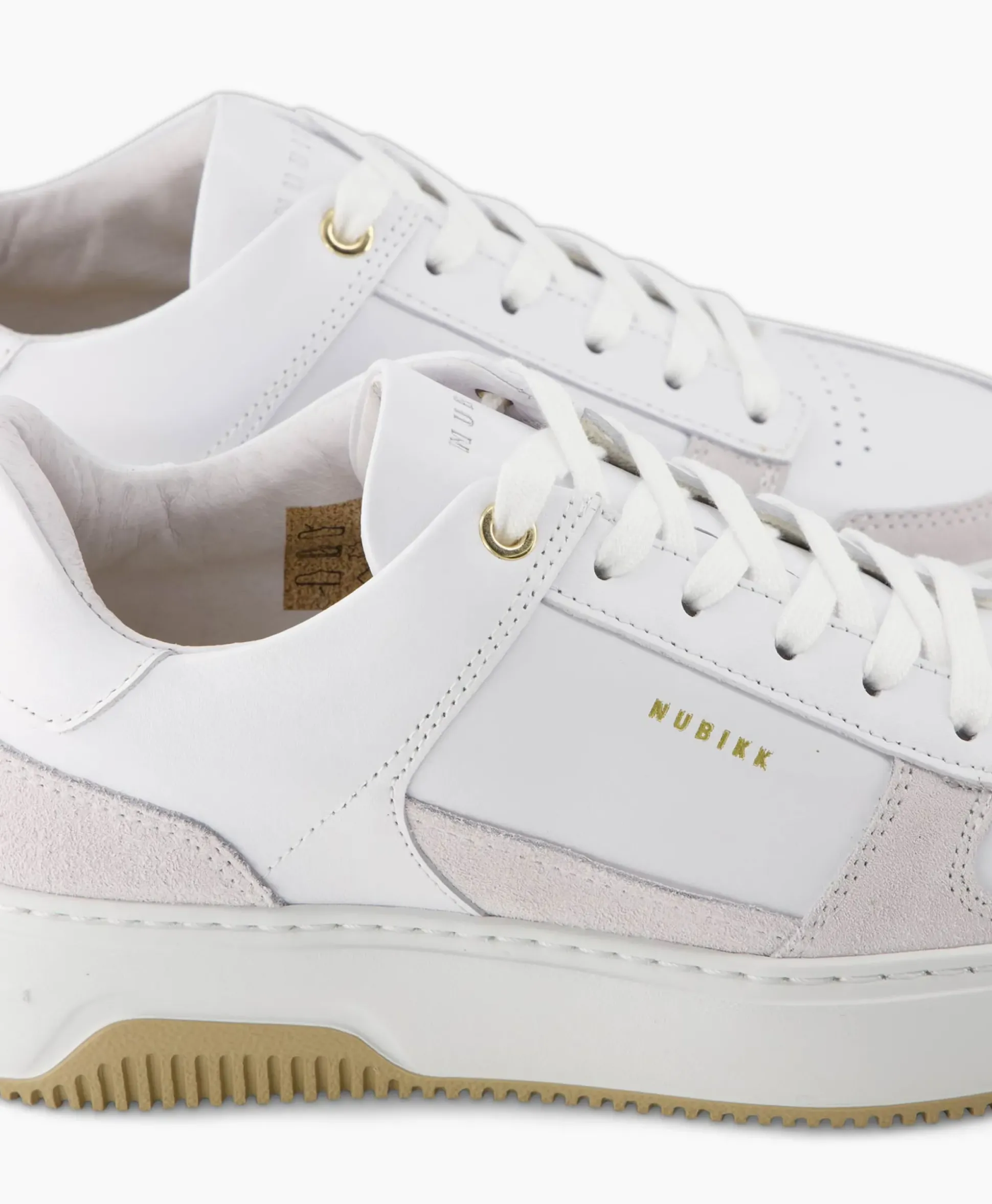 Nubikk Sneaker Basket Court Off White
