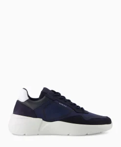 Nubikk Sneaker Roque Road Curl Donker Blauw