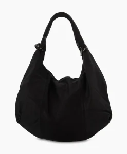 Nunoo Bags Crossbody Tas Maxi Dandy Rivet Washed Black Zwart