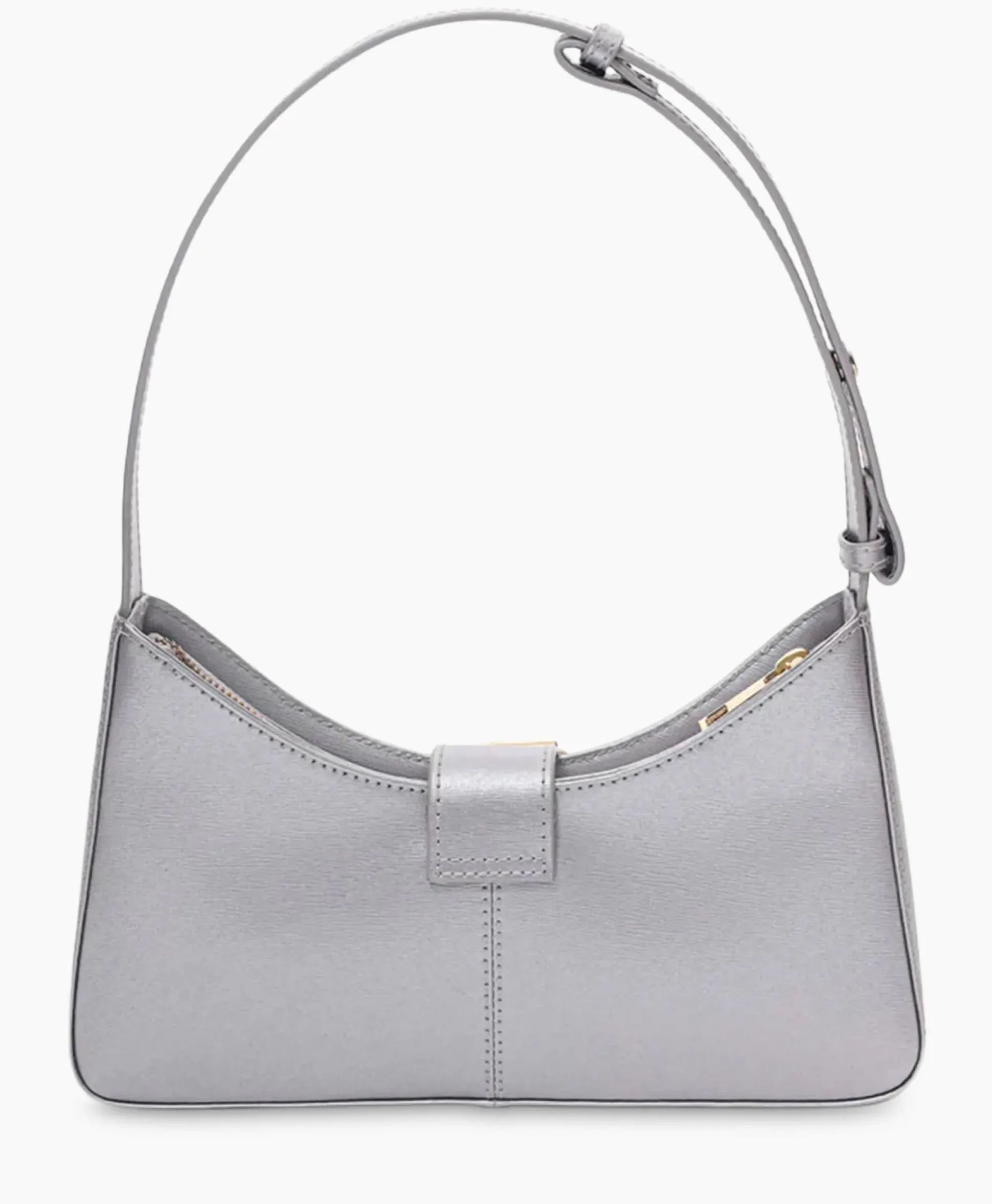 Nunoo Bags Schouder / Hand Tas Apollo Florence Silver W. Gold Zilver