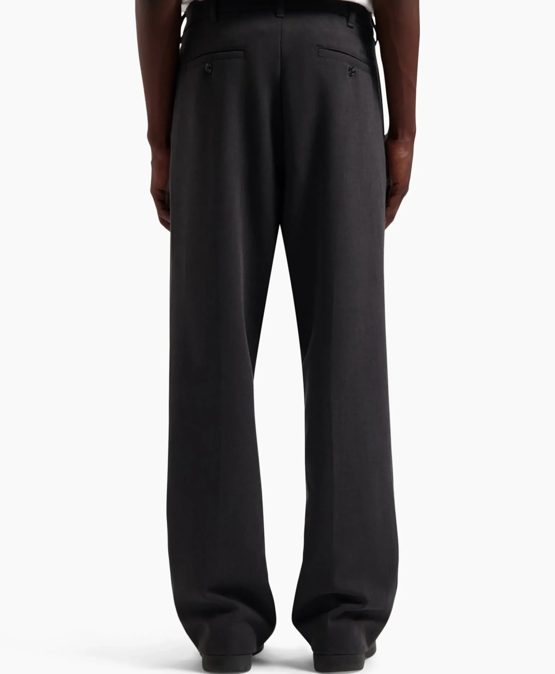 Olaf Hussein Broek Tailored Grijs