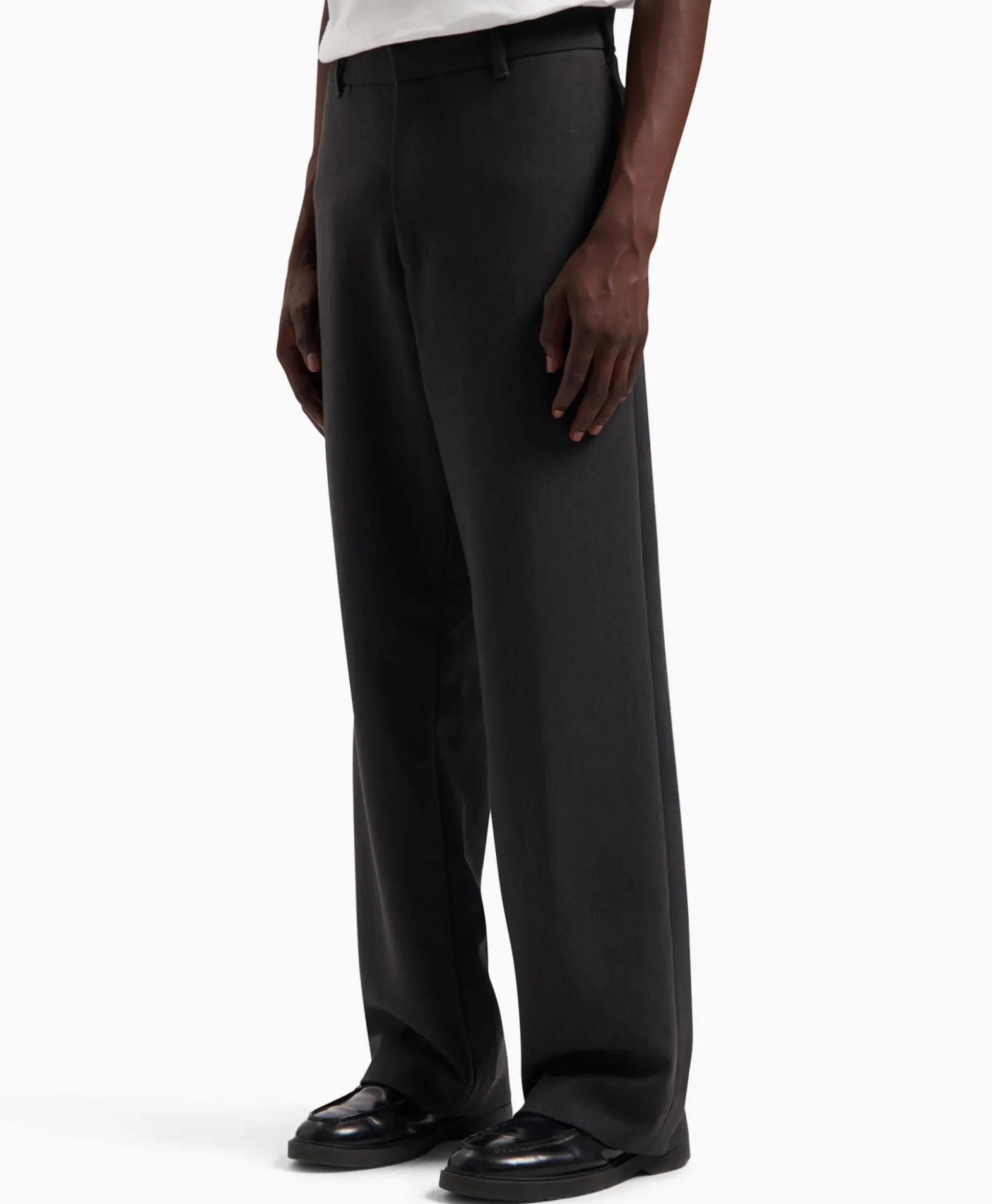 Olaf Hussein Broek Tailored Grijs