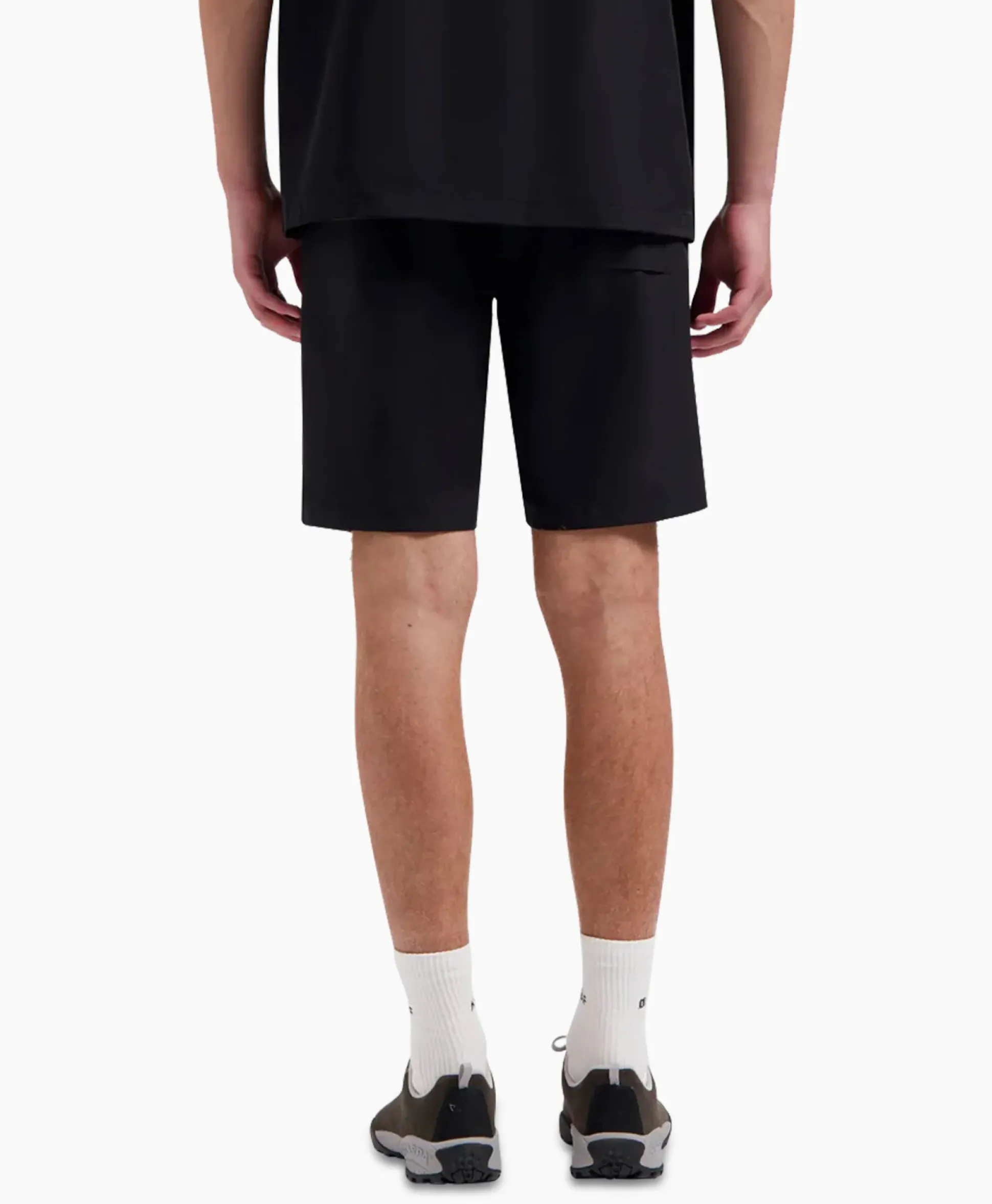 Olaf Hussein Korte Broek Nylon Zwart