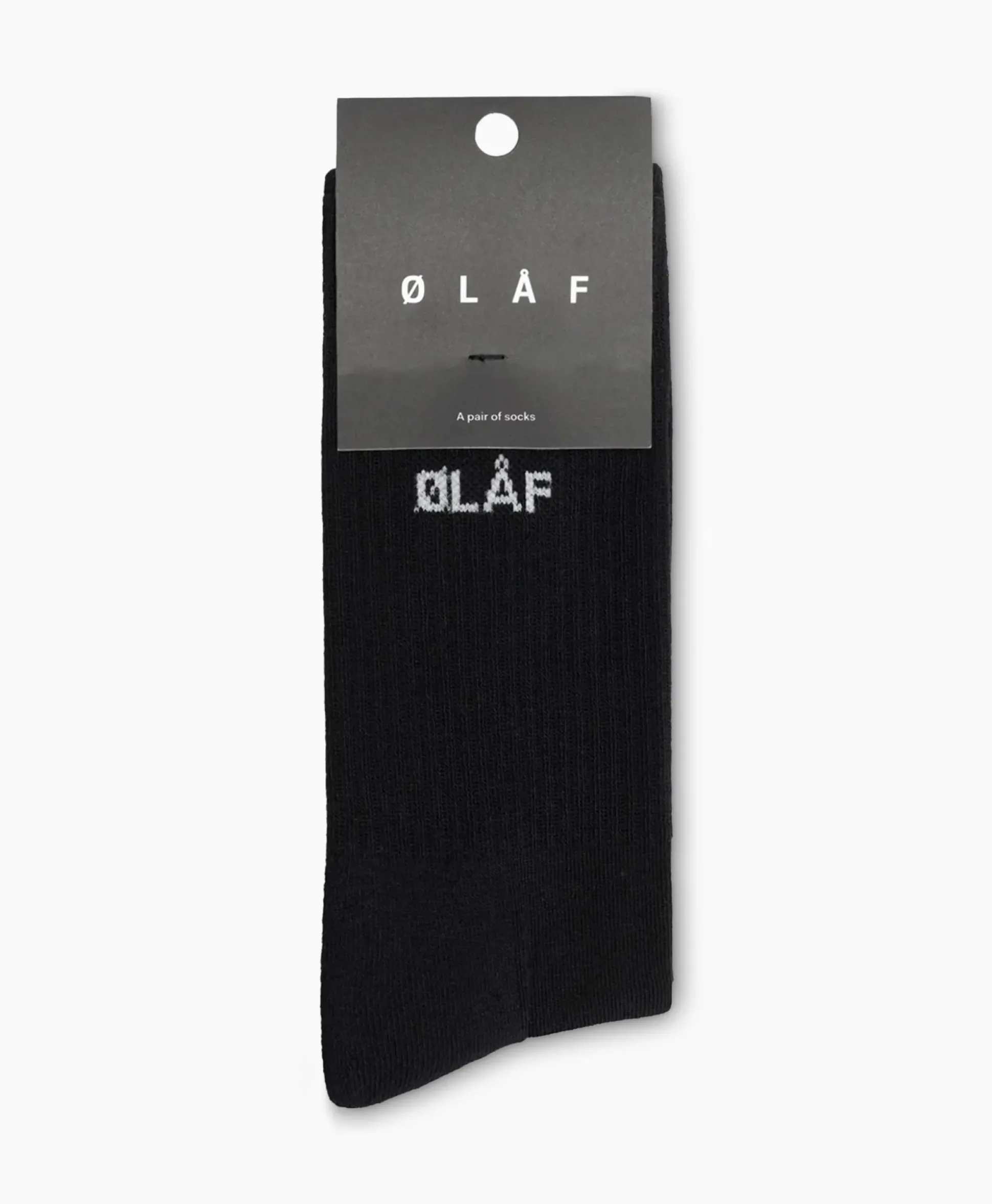 Olaf Hussein Sokken Mini Logo Zwart