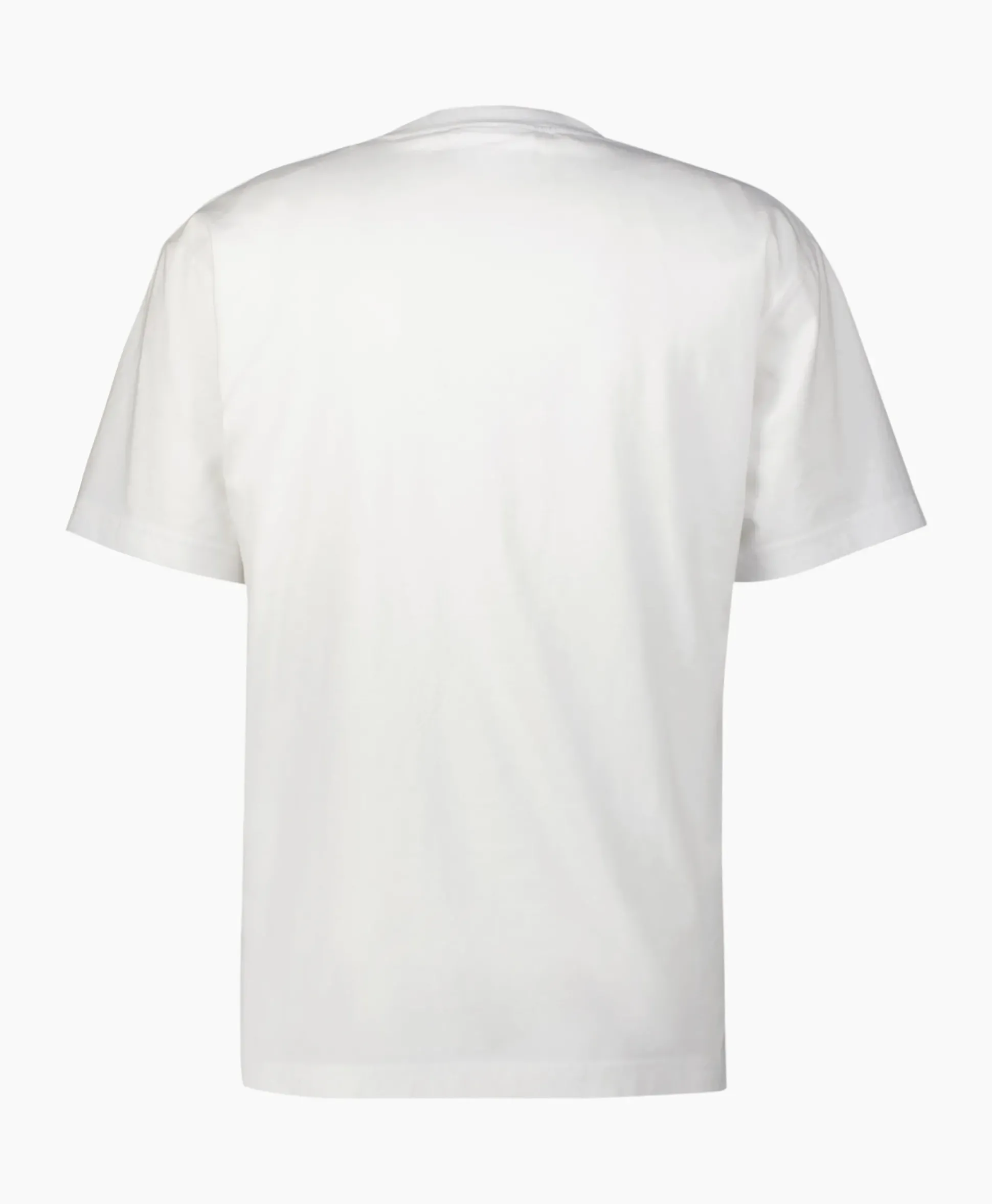 Olaf Hussein T-Shirt Korte Mouw Embroidery Off White