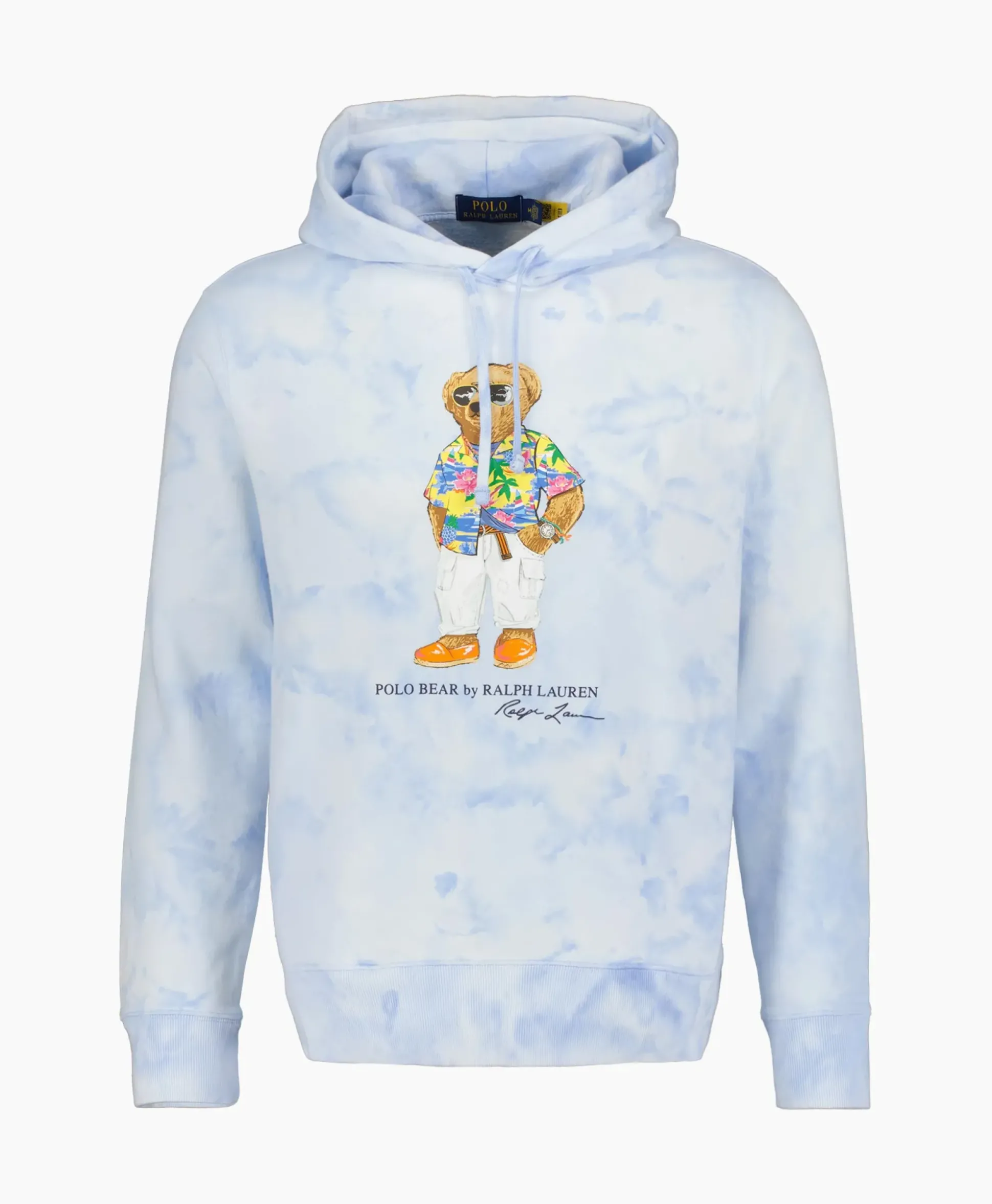 Ralph Lauren Hoodie Riviera Bear Licht Blauw