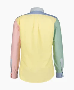 Ralph Lauren Overhemd Classic Oxford Fun Wit Dessin