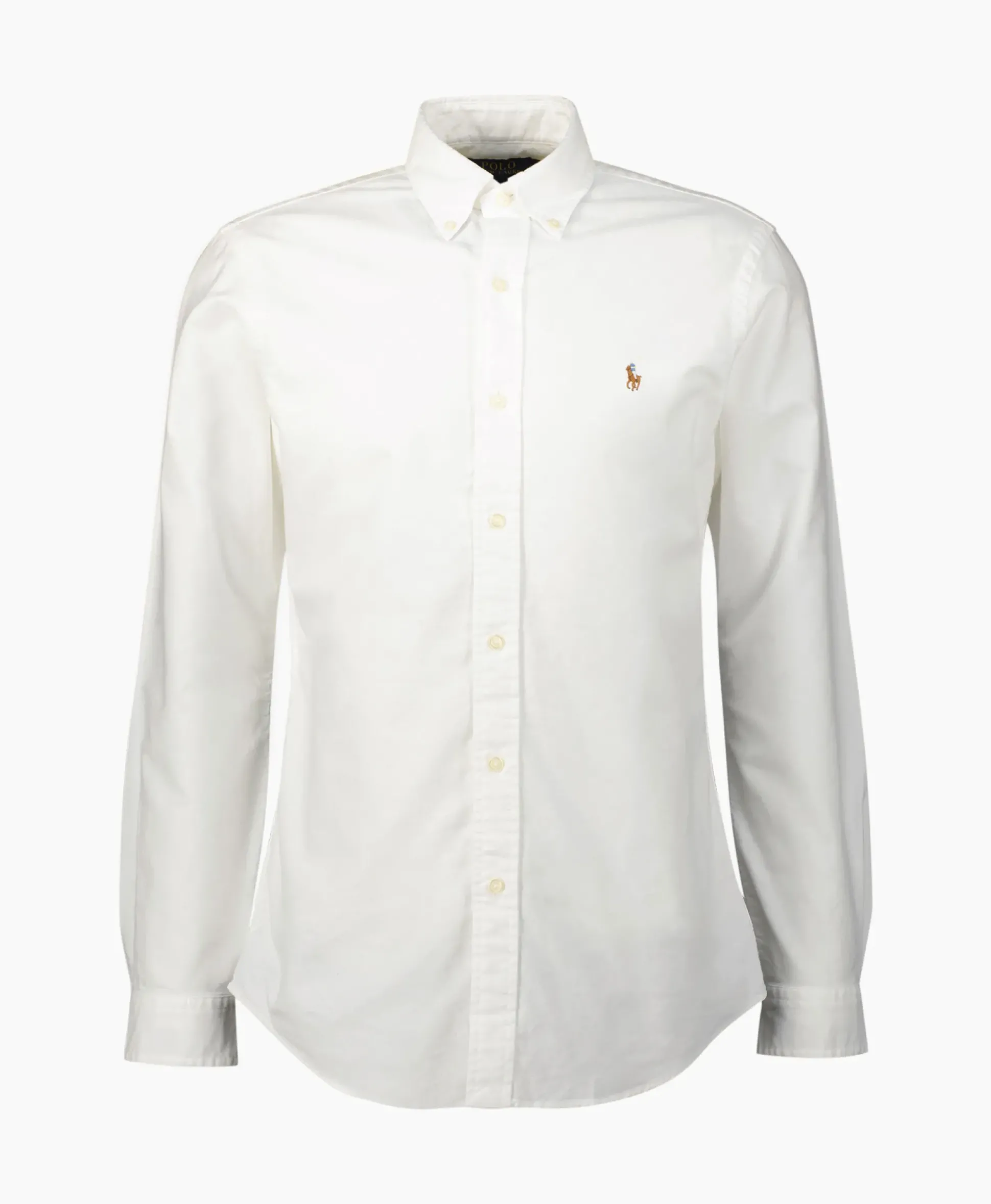 Ralph Lauren Overhemd Classic Oxford Wit