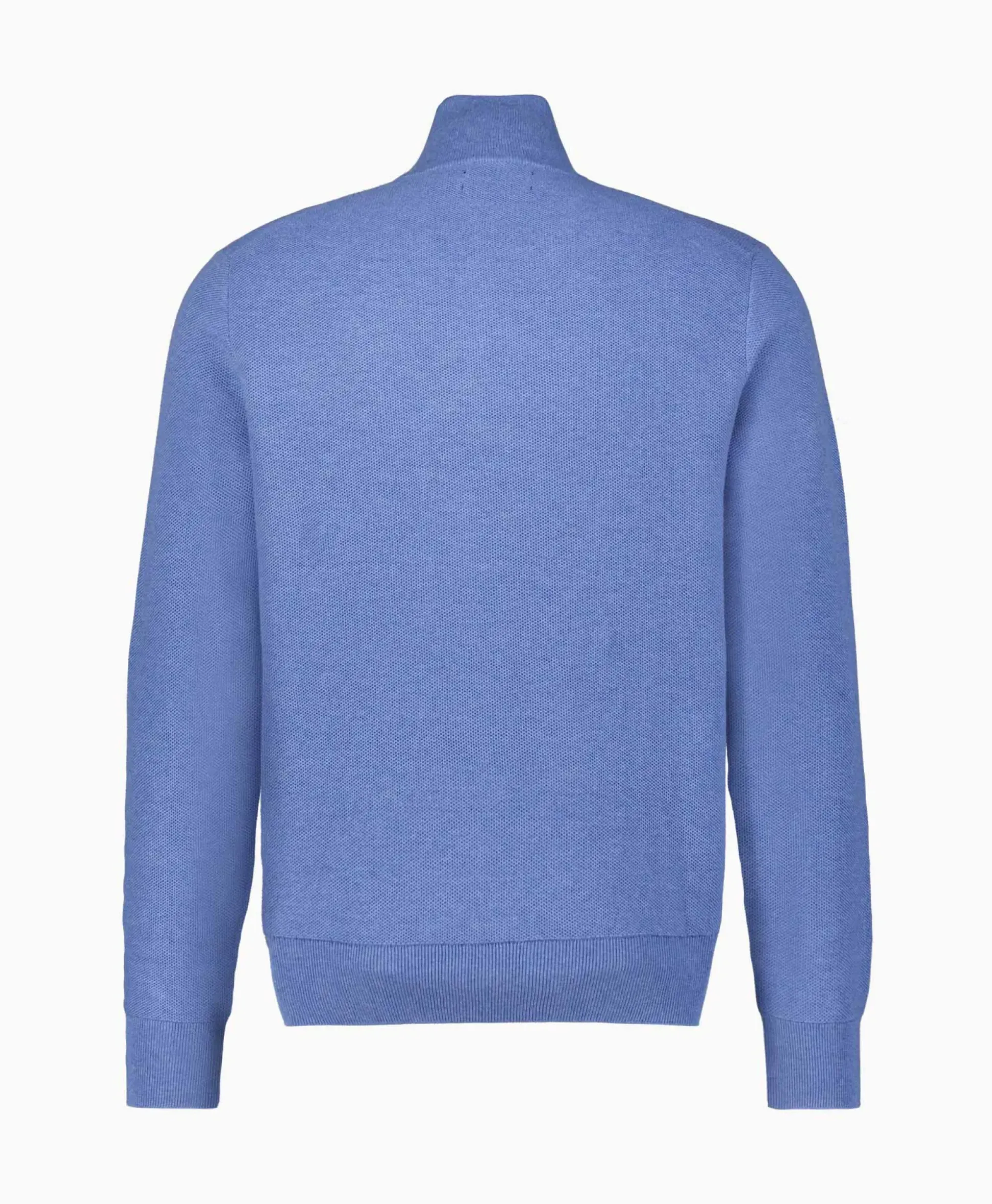 Ralph Lauren Pullover Quarterzip Cotton Blauw