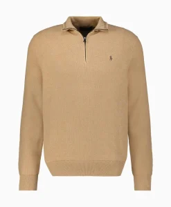 Ralph Lauren Pullover Quarterzip Cotton Beige