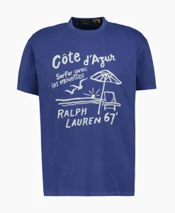 Ralph Lauren T-Shirt Korte Mouw Short Sleeve Cote D'Azur Petrol