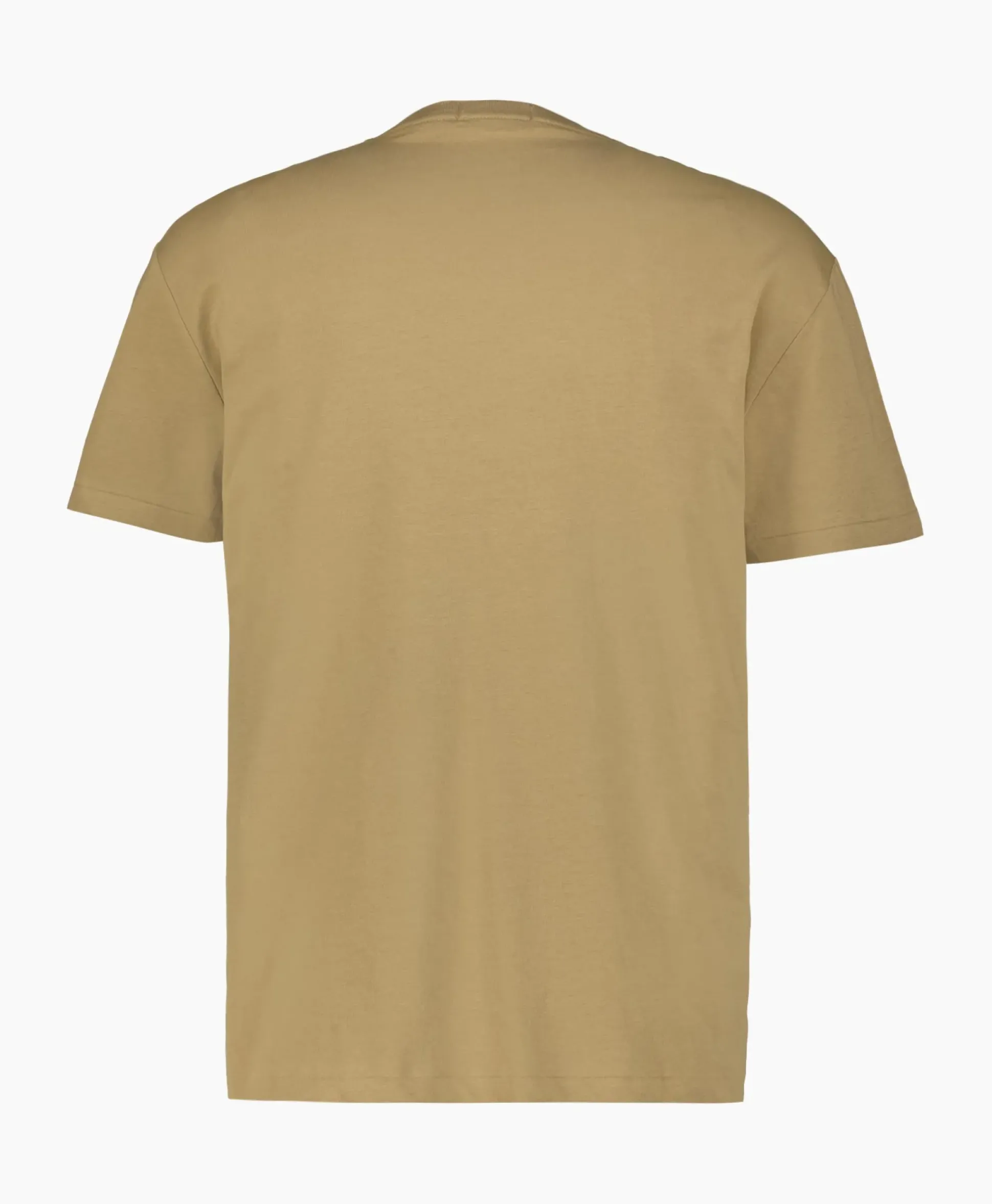 Ralph Lauren T-Shirt Korte Mouw Jersey Mid Logo Zand