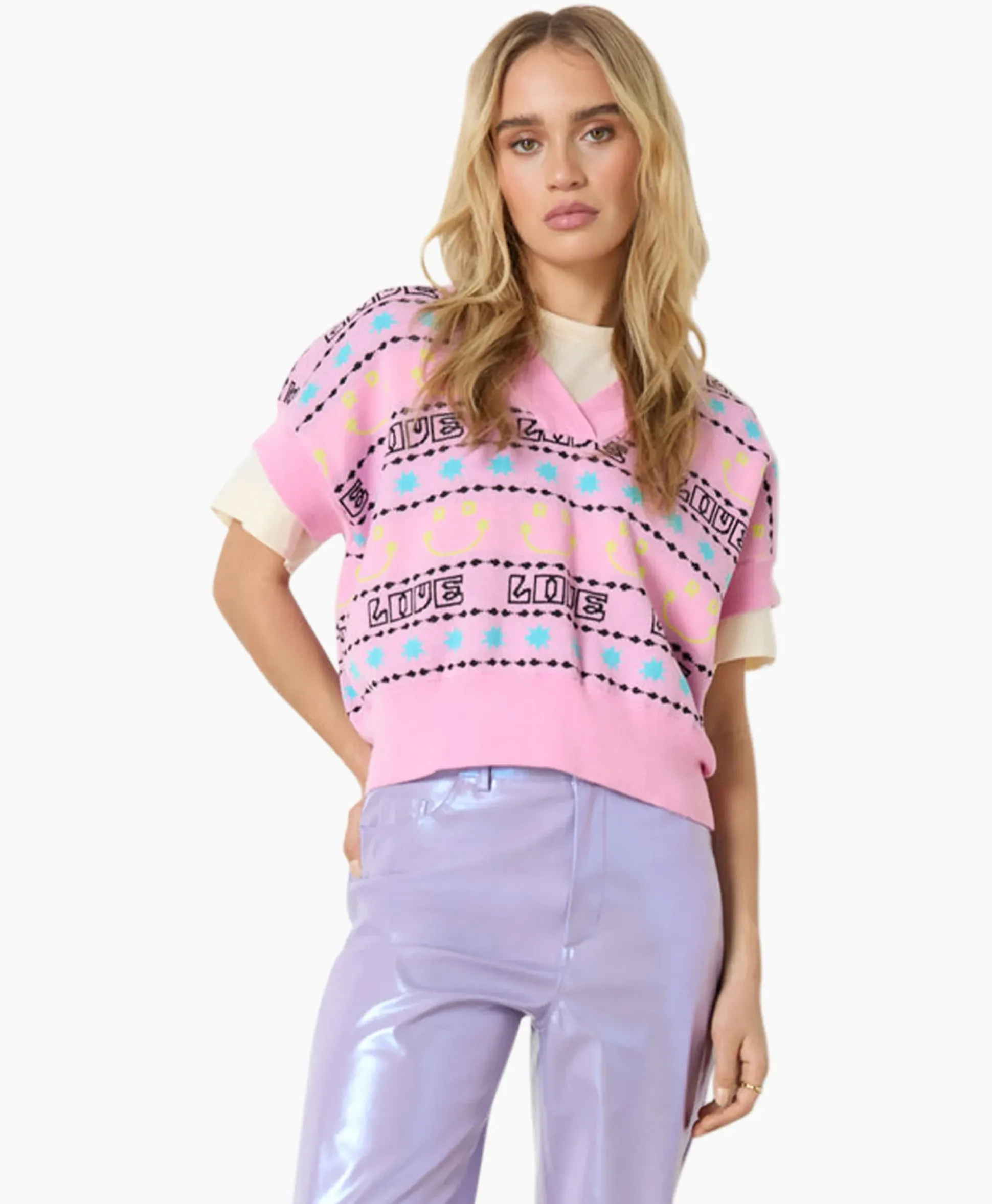 Refined Department Gilet Allyl Paars