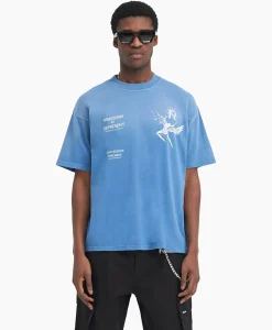 Represent Top & T-Shirt Icarus Licht Blauw