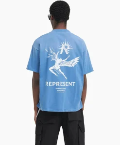 Represent Top & T-Shirt Icarus Licht Blauw