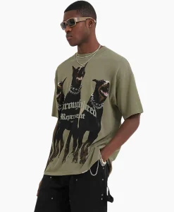 Represent Top & T-Shirt Thoroughbred Groen