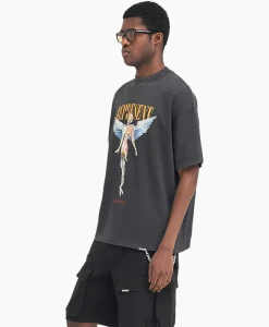 Represent T-Shirt Korte Mouw Rebornzwart