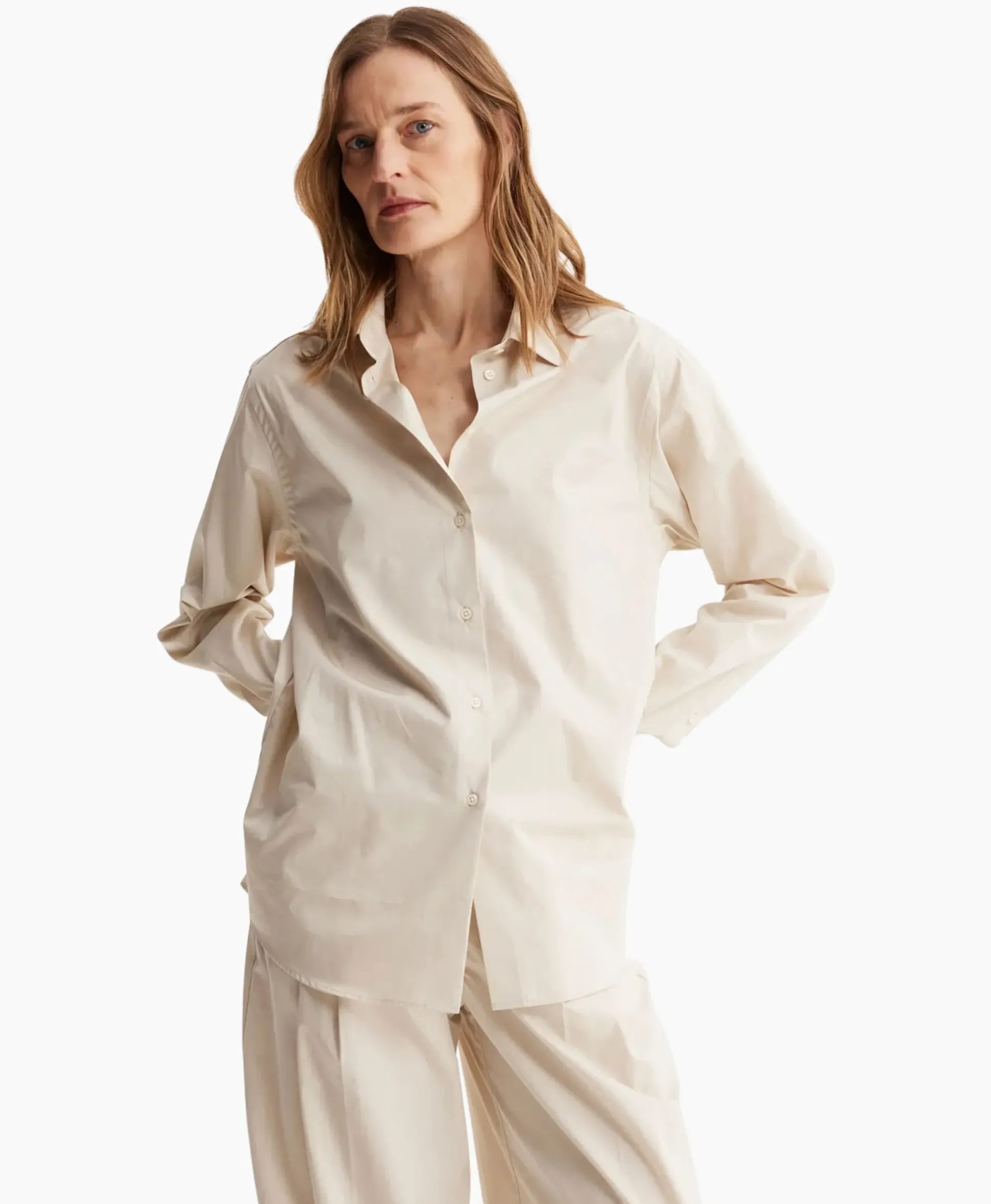 Rohe Blouse Classic Zand
