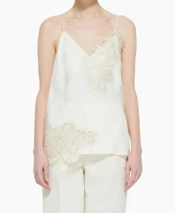 Rohe Top Lace Camisole Ecru