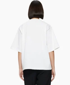 Rohe T-Shirt Korte Mouw Classic Wit