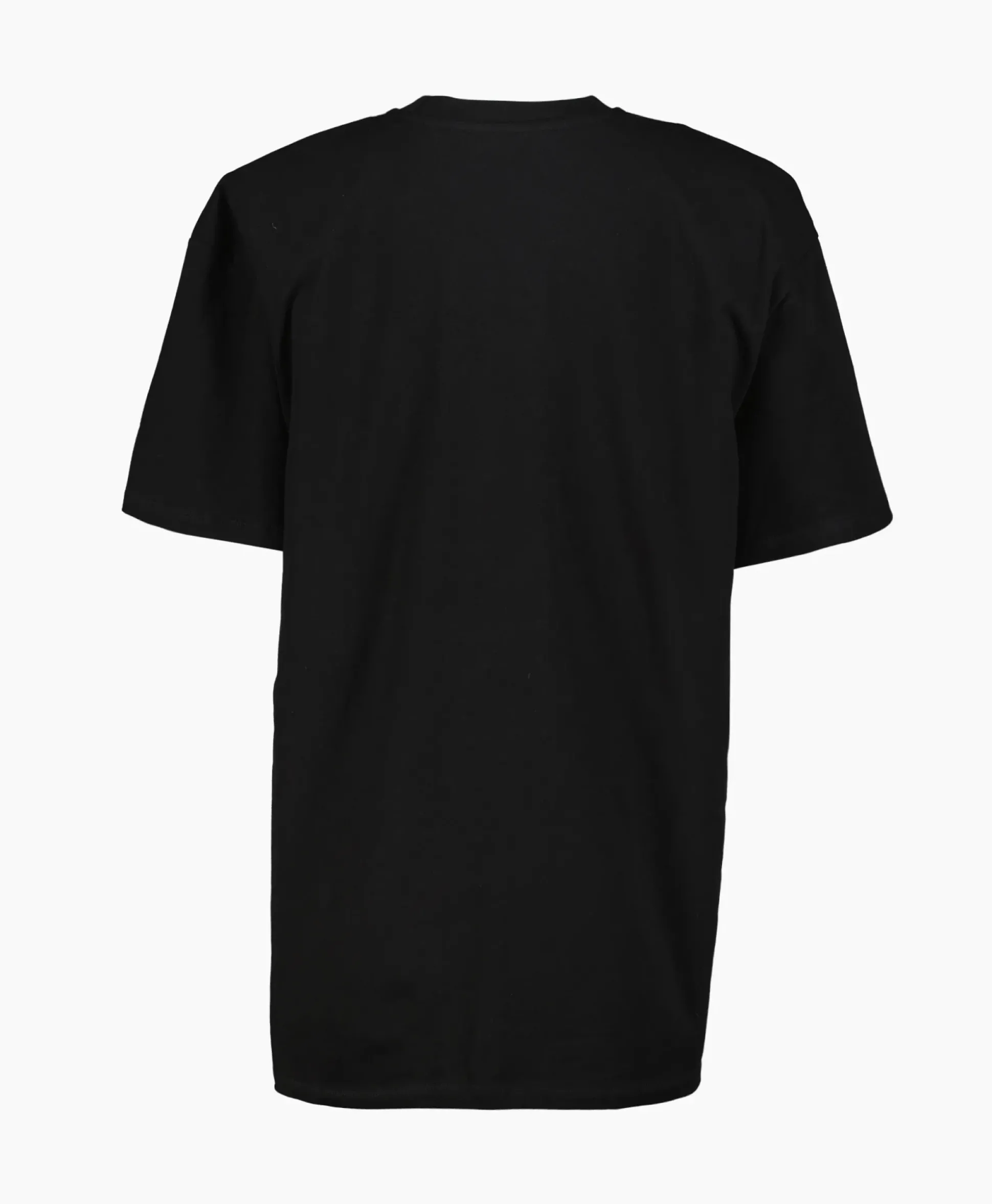 Rotate T-Shirt Korte Mouw Oversized Logo Zwart
