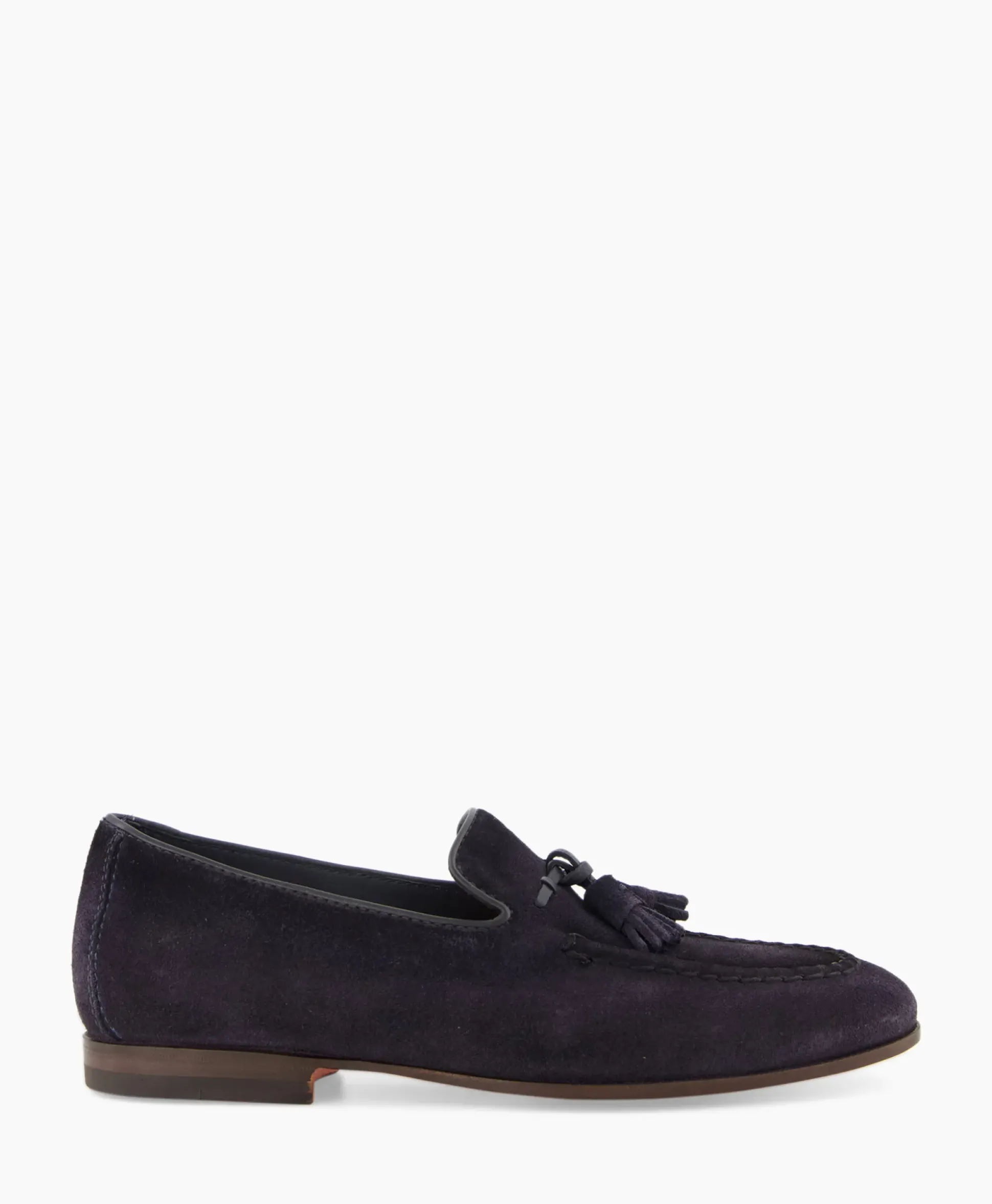 Santoni Loafer Doodling-Rvr Donker Blauw