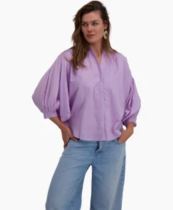 Sea Me Happy Blouse Balloon Lila