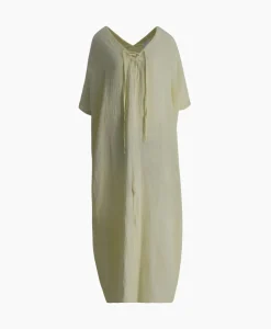 Sea Me Happy Maxi Jurk Monoi Bamboo Licht Geel