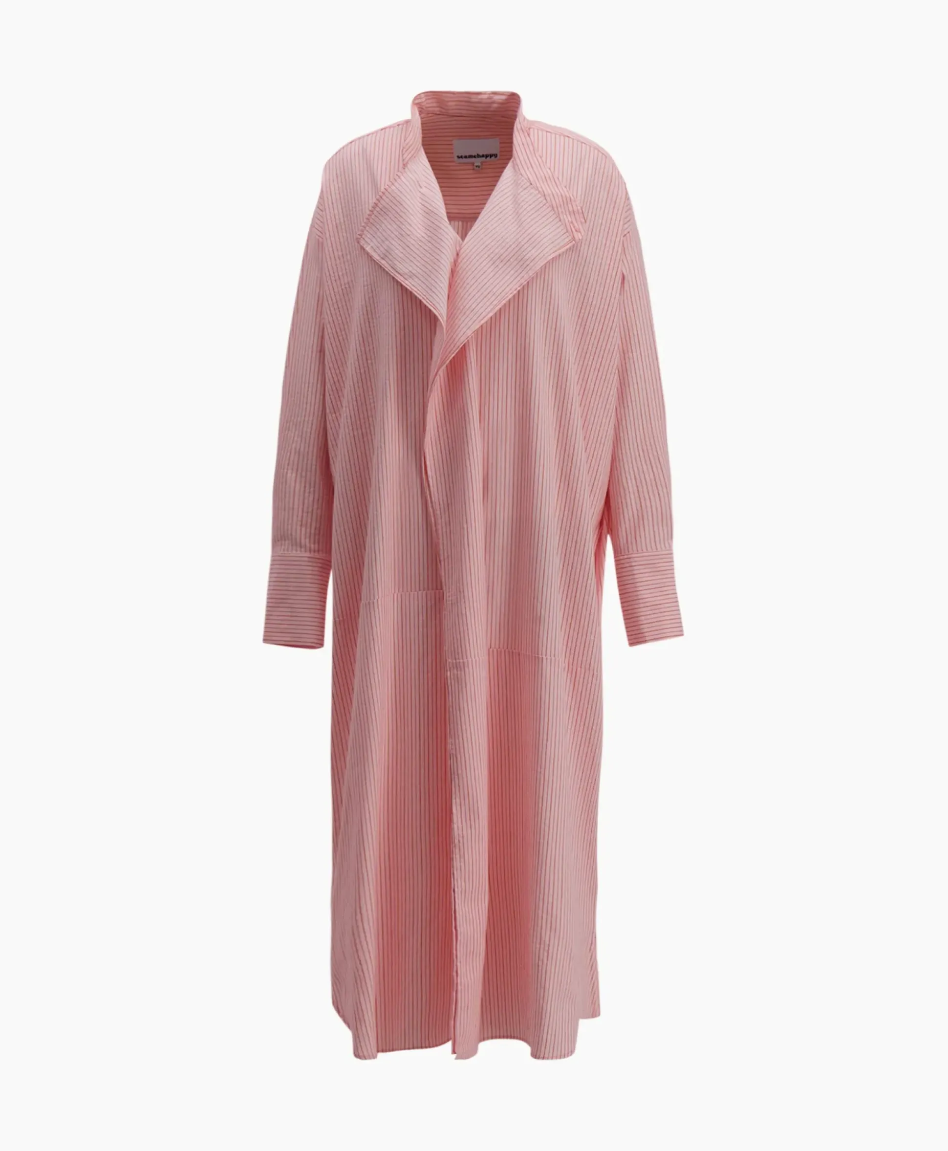 Sea Me Happy Maxi Jurk Penelope Woven Striped Rose