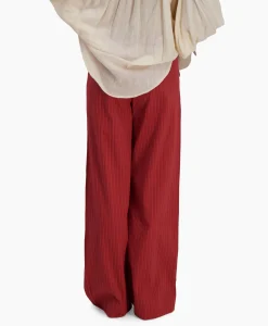 Sea Me Happy Pantalon Riley Woven Donker Rood