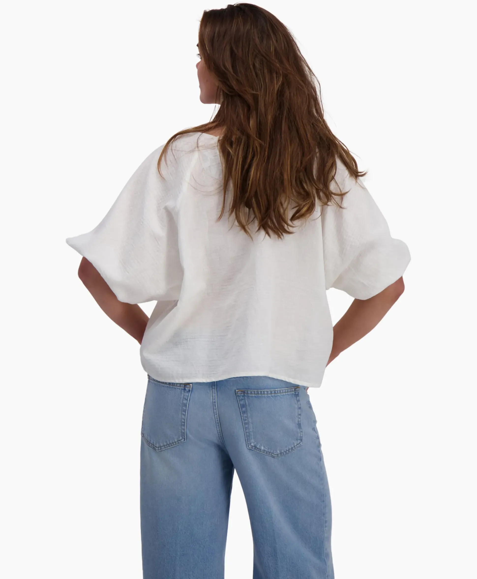 Sea Me Happy Top Hapiti Six Senses Off White