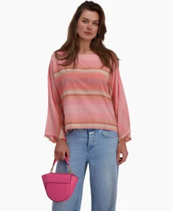 Sea Me Happy Top Moorea Multicolour Oranje