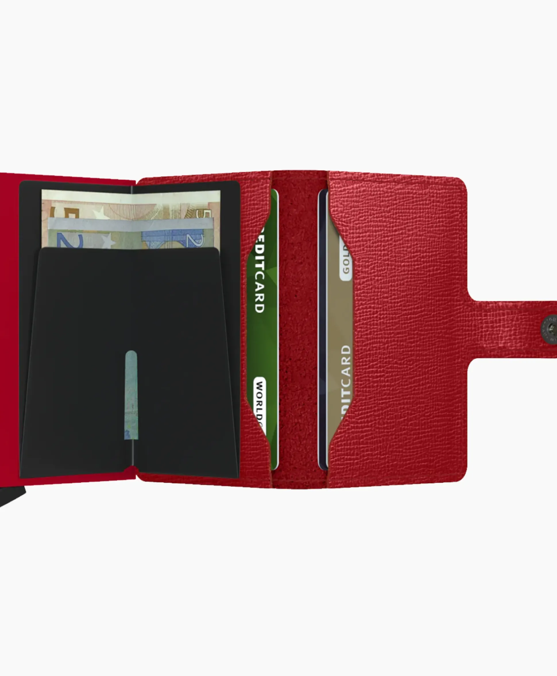 Secrid Portemonnee Miniwallet Crisple Rood
