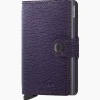 Secrid Portemonnee Miniwallet Crisple Midden Paars