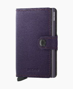 Secrid Portemonnee Miniwallet Crisple Midden Paars