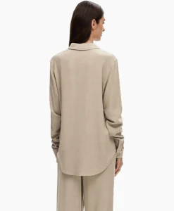 Selected Femme Blouse Viva Ls Shirt Noos Licht Grijs