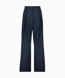Selected Femme Pantalon Blake Hw Pant Ex Donker Blauw