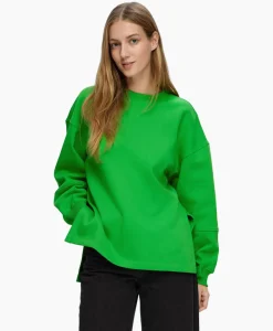 Selected Femme Pullover Yrsa Ls Crew Neck Sweat Groen