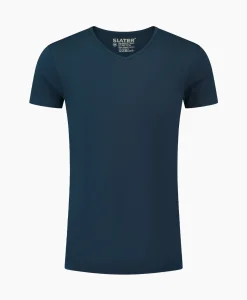 Slater Slater T-Shirt 6610 Donker Blauw