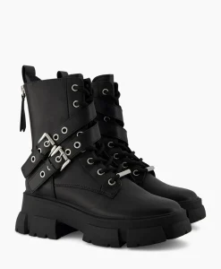 Steve Madden Enkellaars Traction Zwart
