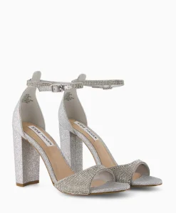 Steve Madden Sandaal Met Hak Capsule-R Zilver