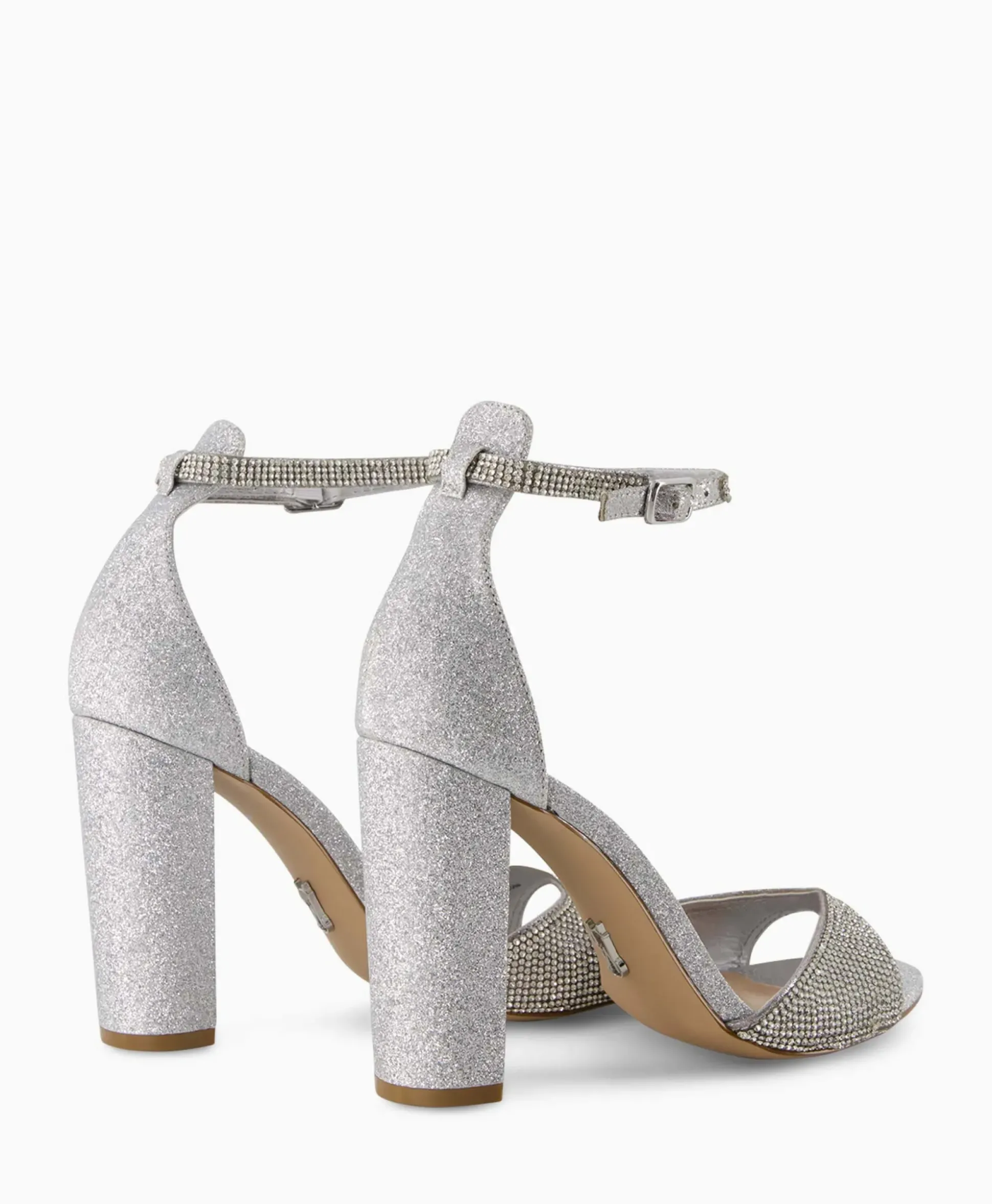 Steve Madden Sandaal Met Hak Capsule-R Zilver