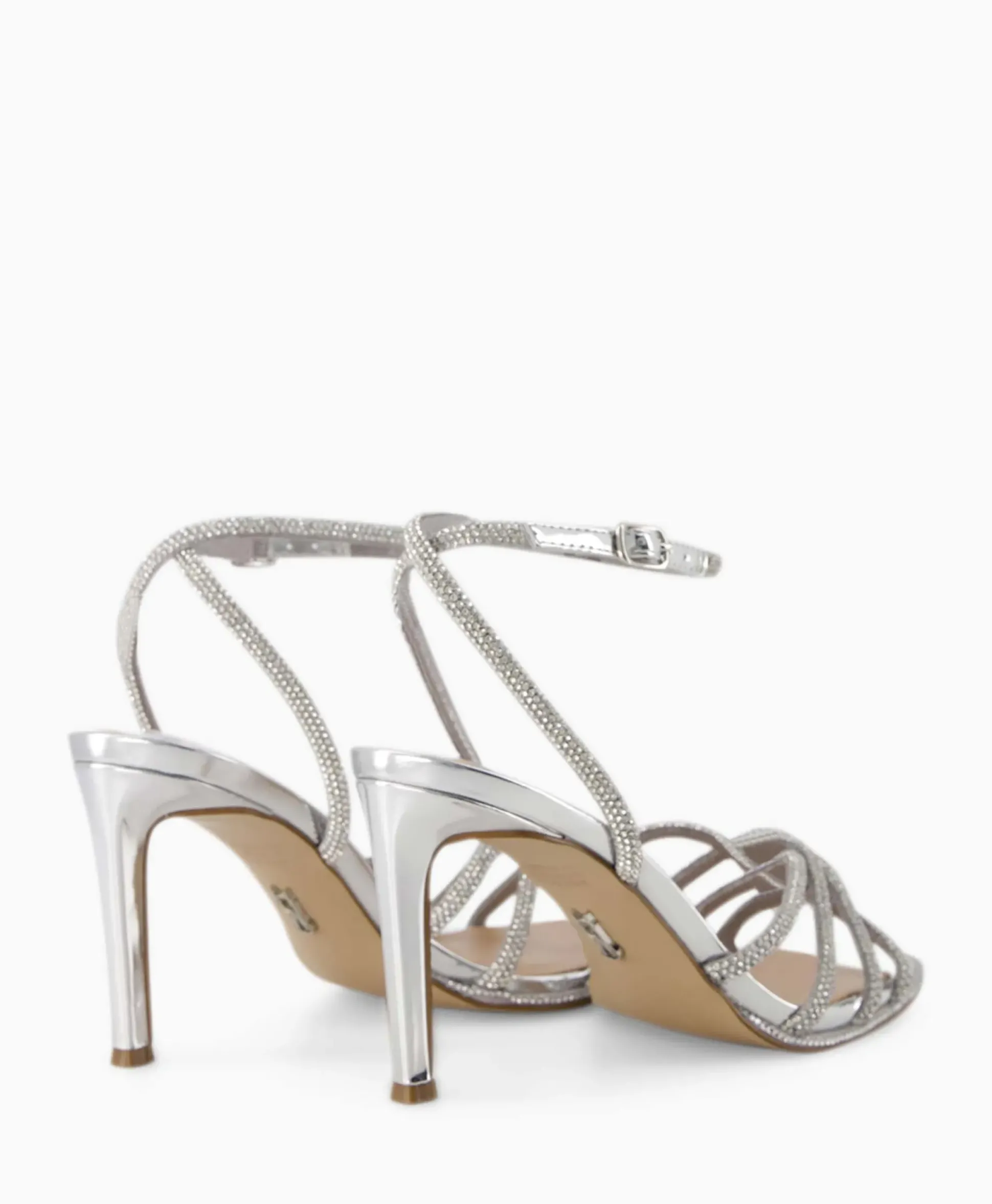 Steve Madden Sandaal Met Hak Kailyn-R Zilver