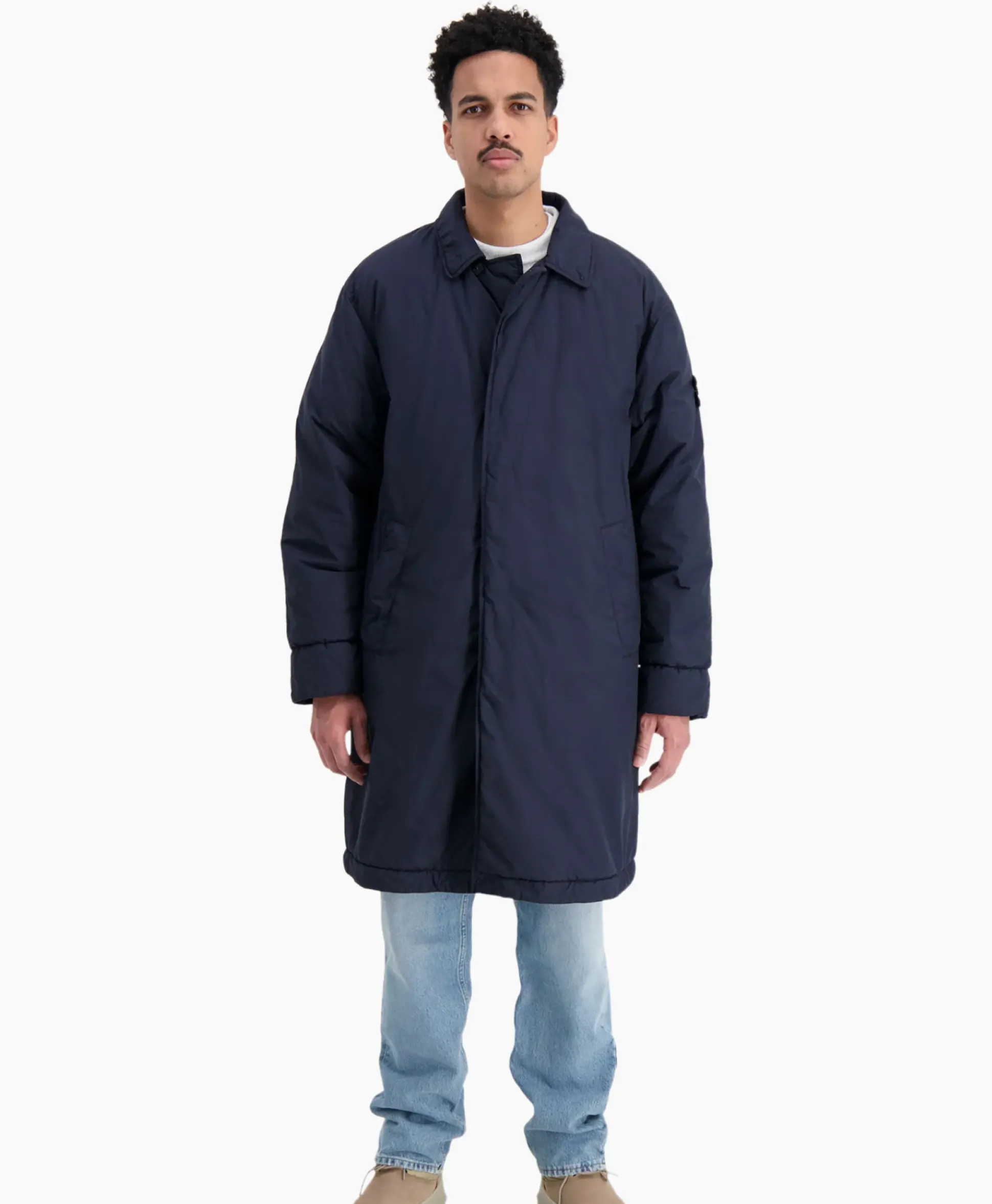 Stone Island Jas 71332 Blauw