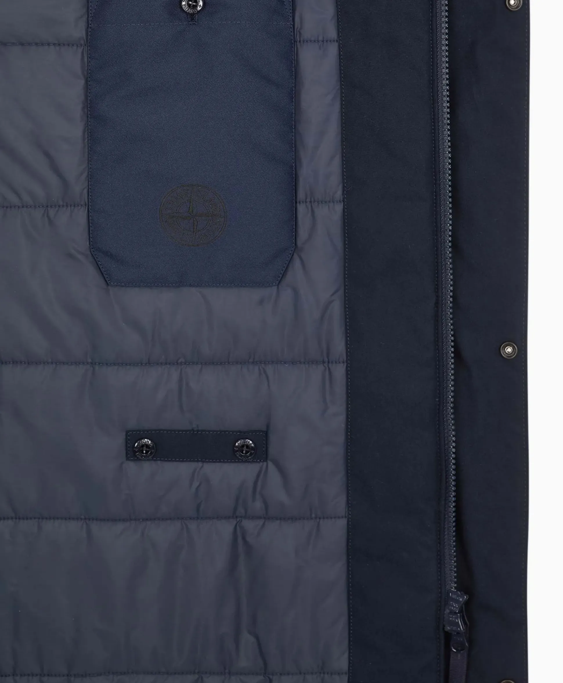 Stone Island Jas 710F1 Blauw
