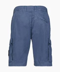 Stone Island Korte Broek L11Wa Donker Blauw